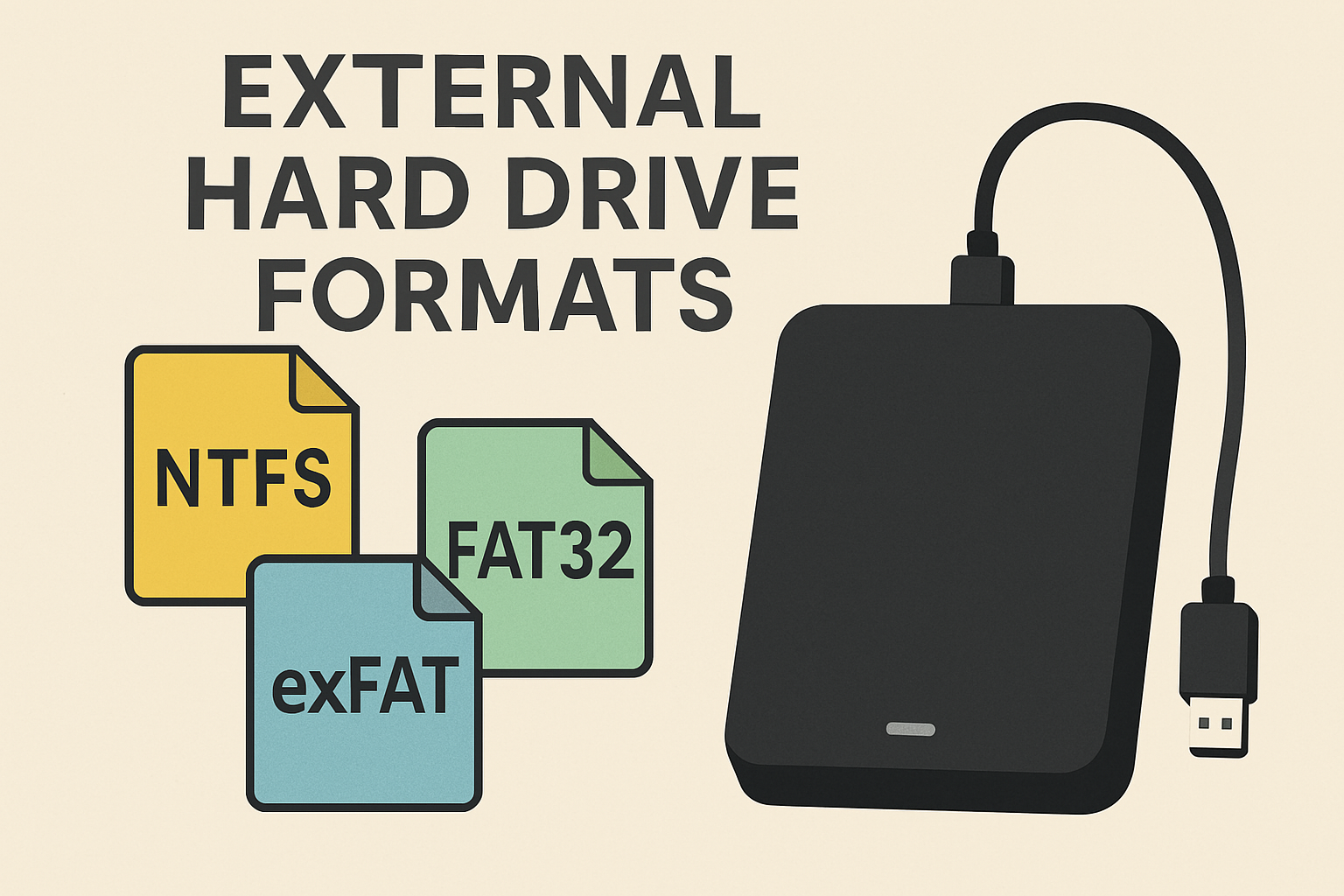 外付けHDD・SSDのフォーマット | データ復旧ナレッジ