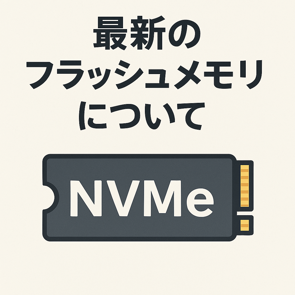 最新のフラッシュメモリについて