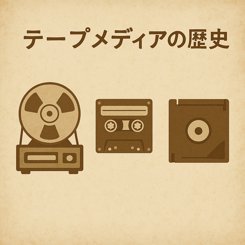 テープメディアの歴史